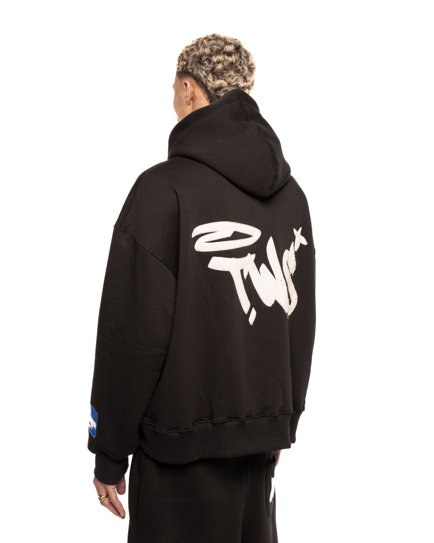 TWS black zipper