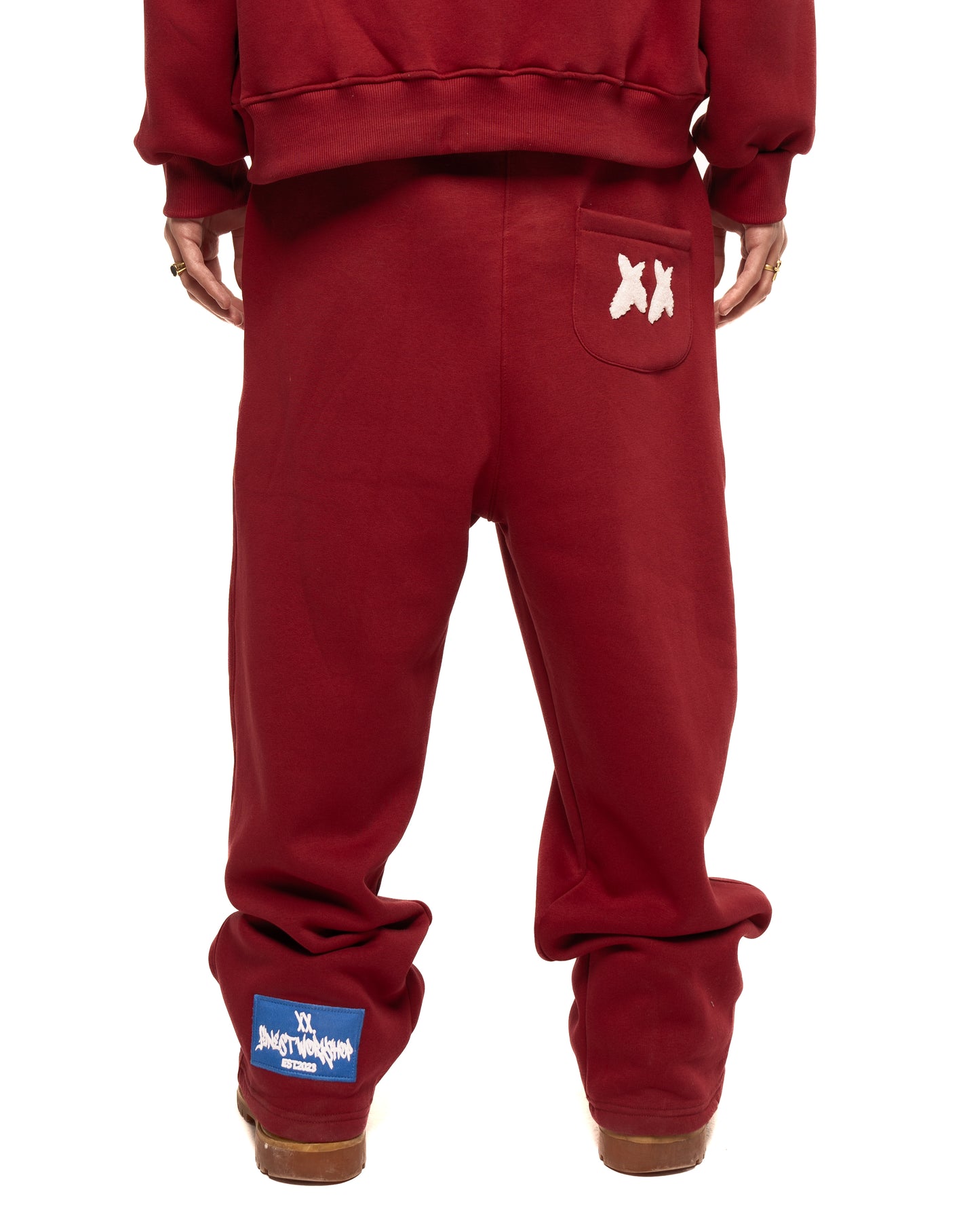 TWS burgundy sweatpants