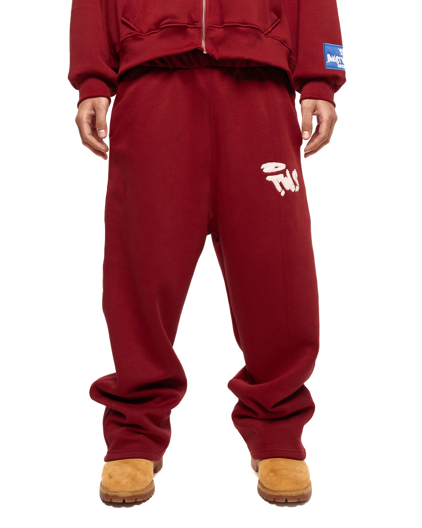 TWS burgundy sweatpants