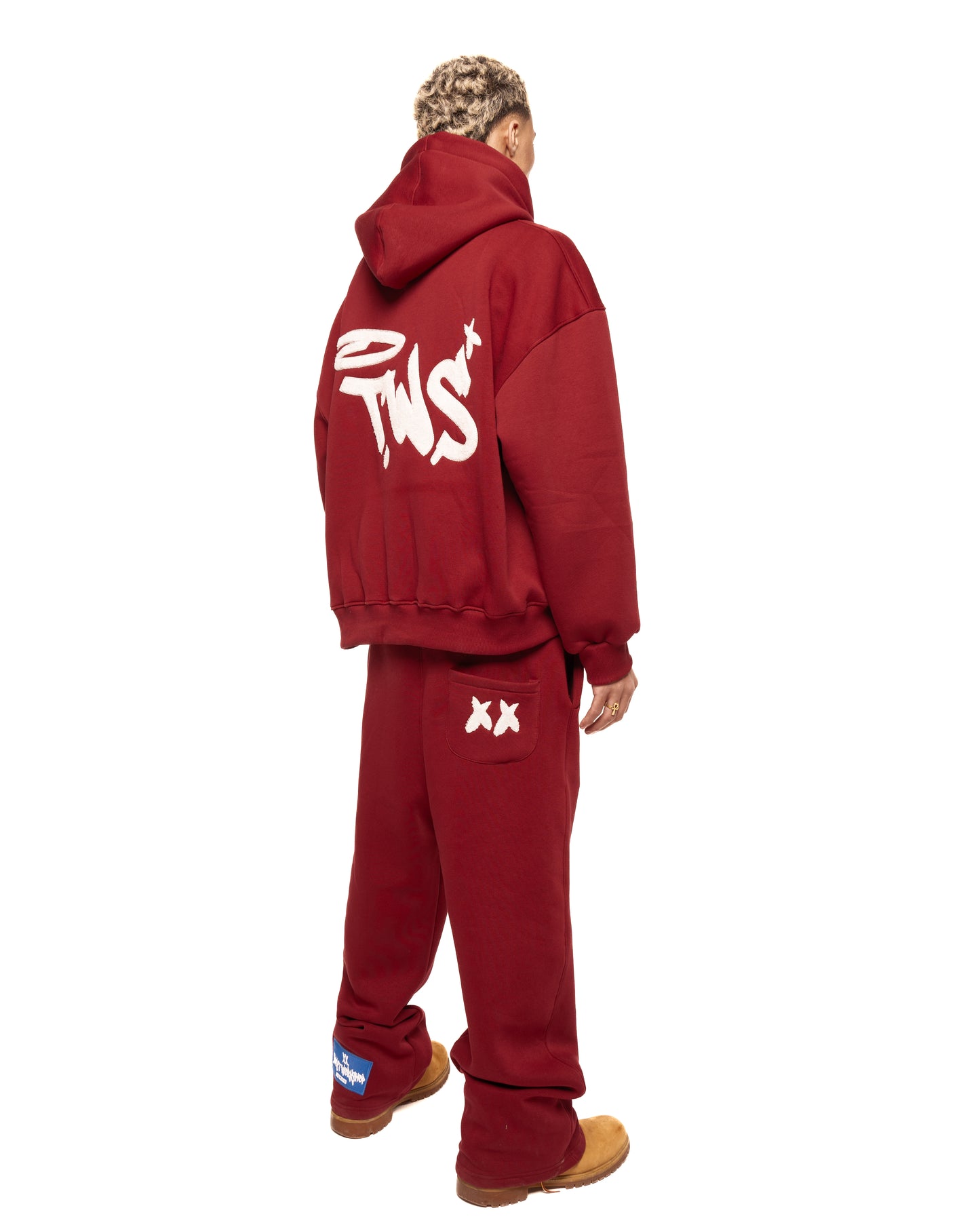 TWS burgundy sweatpants