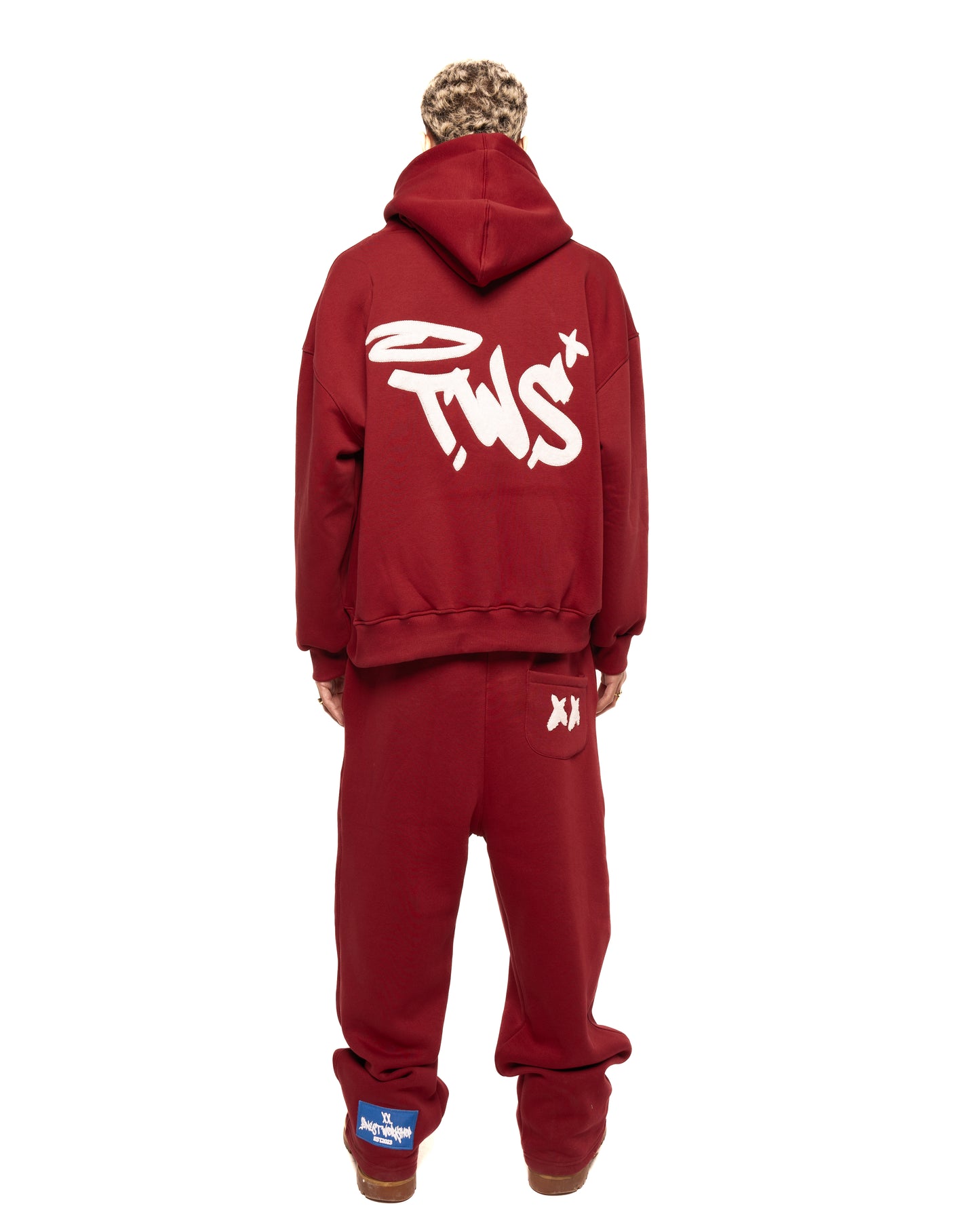 TWS burgundy sweatpants