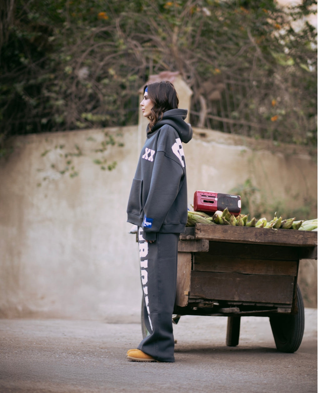 Origins gray sweatpants