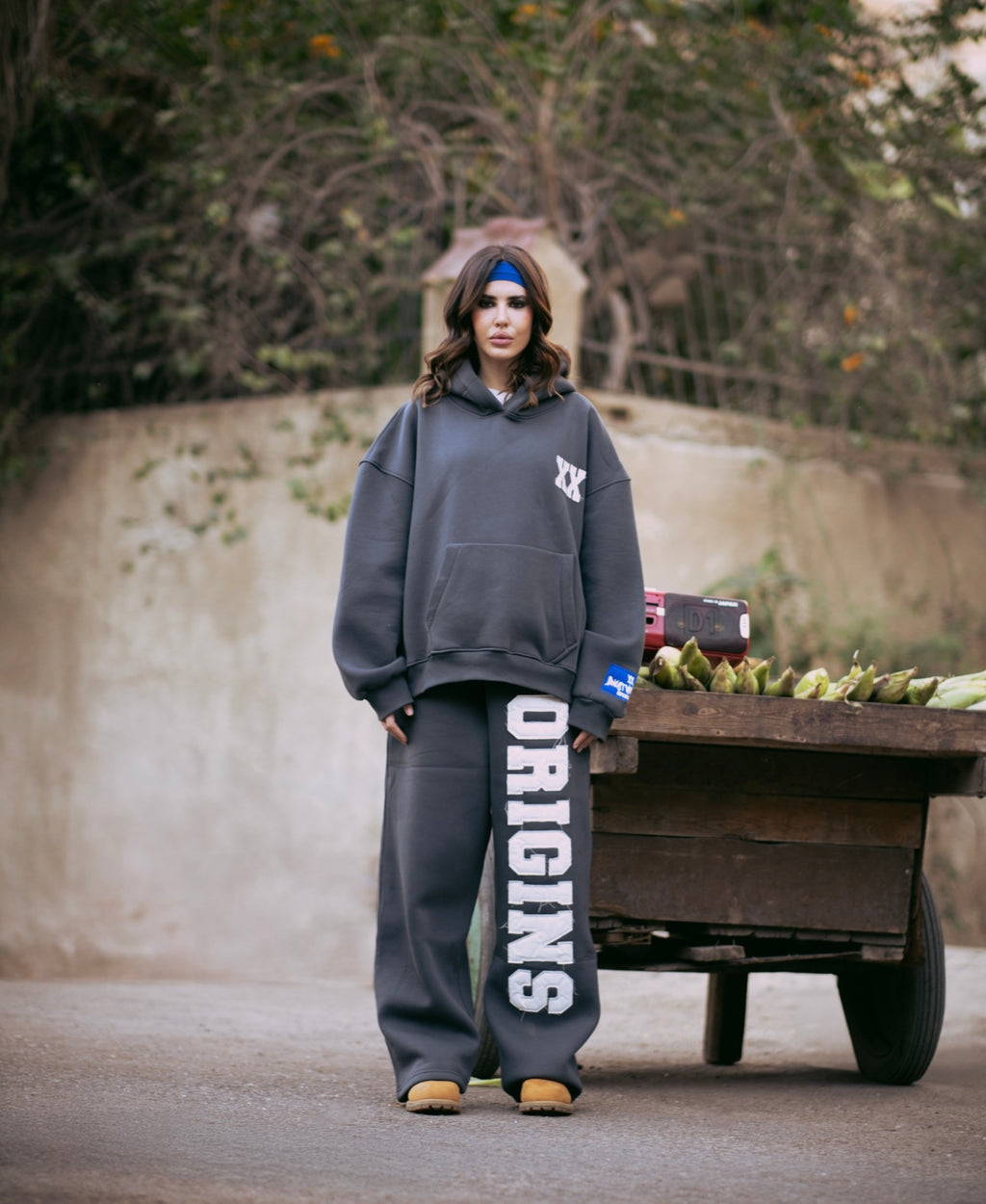 Origins gray sweatpants