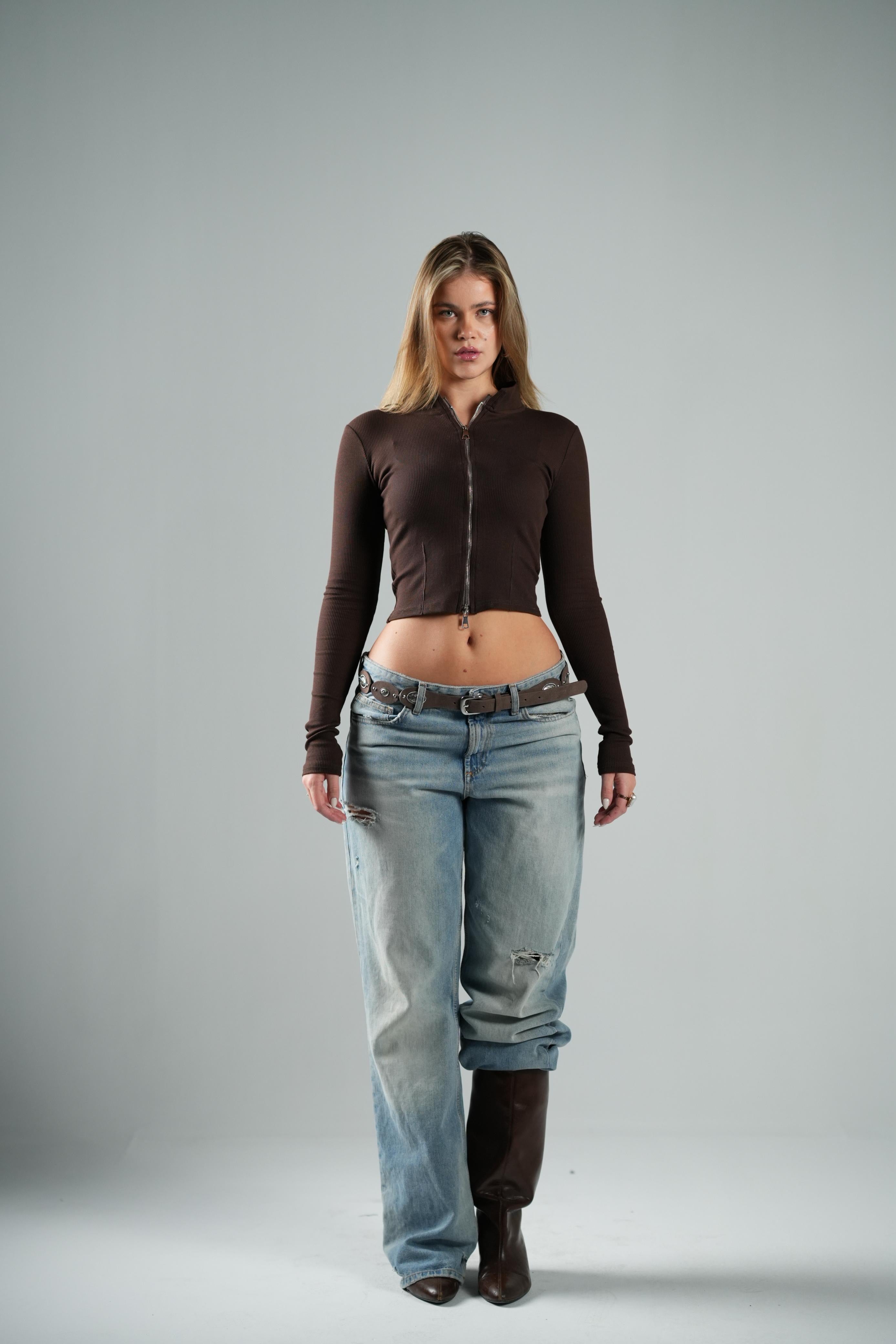 Brown Zipper - COMING SOON