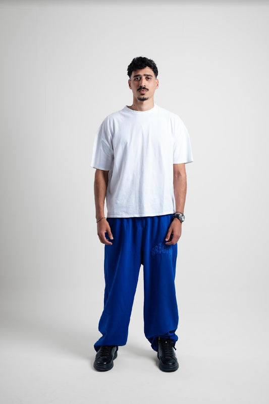 drop v blue sweatpants restock