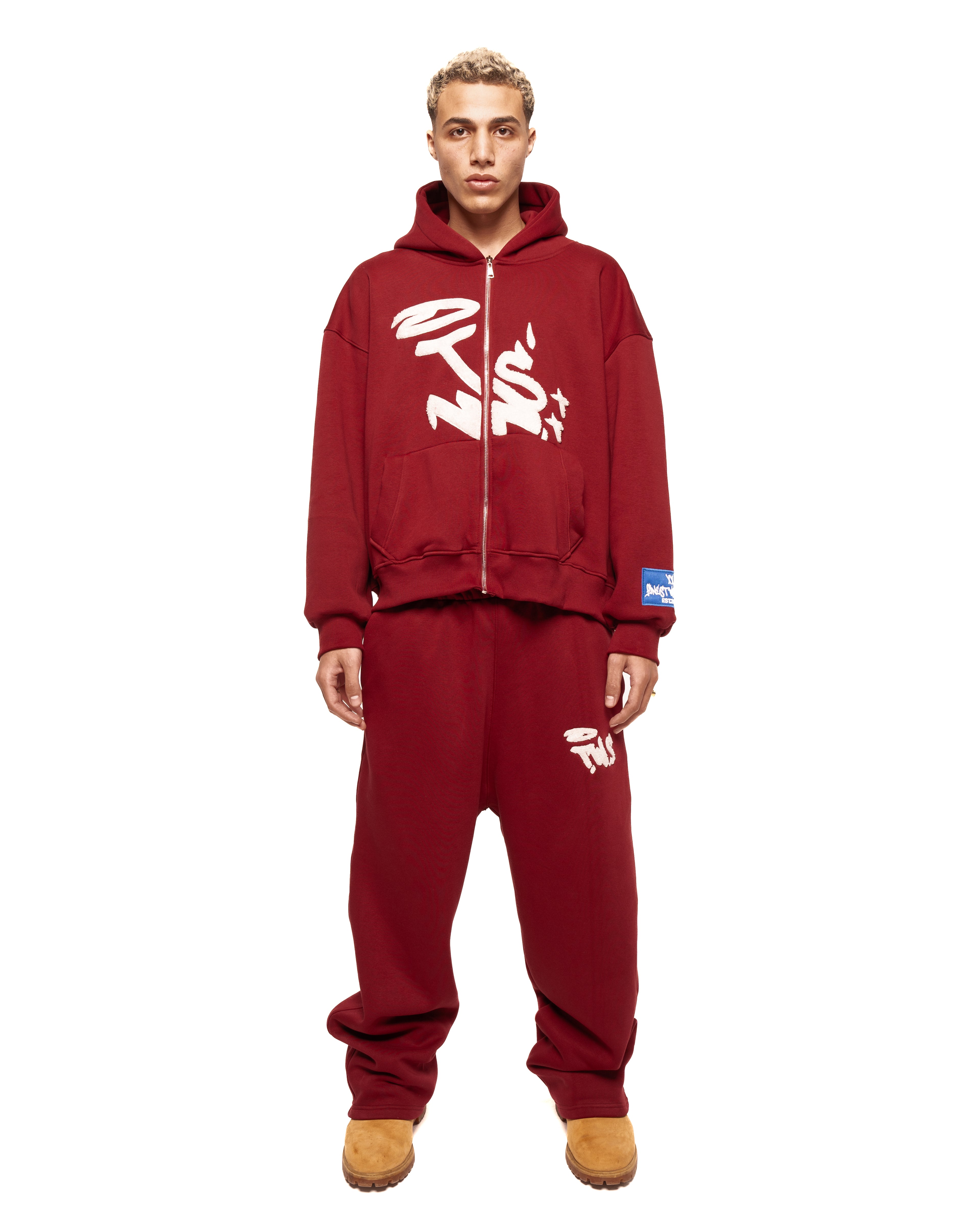 TWS burgundy sweatpants