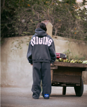 Origins gray hoodie