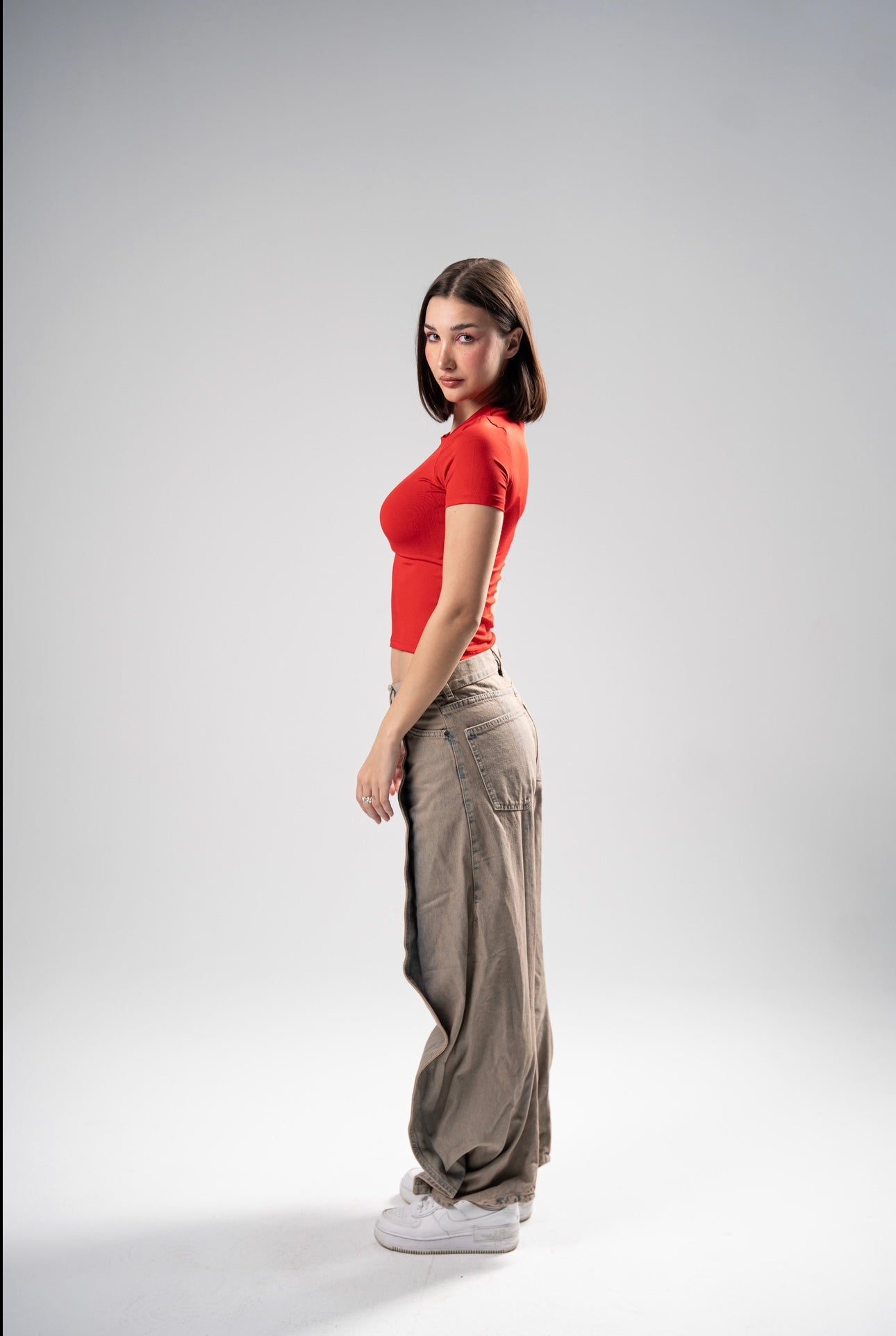 drop VII b-basic top red