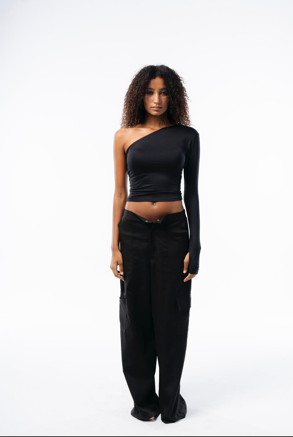 Black One shoulder on